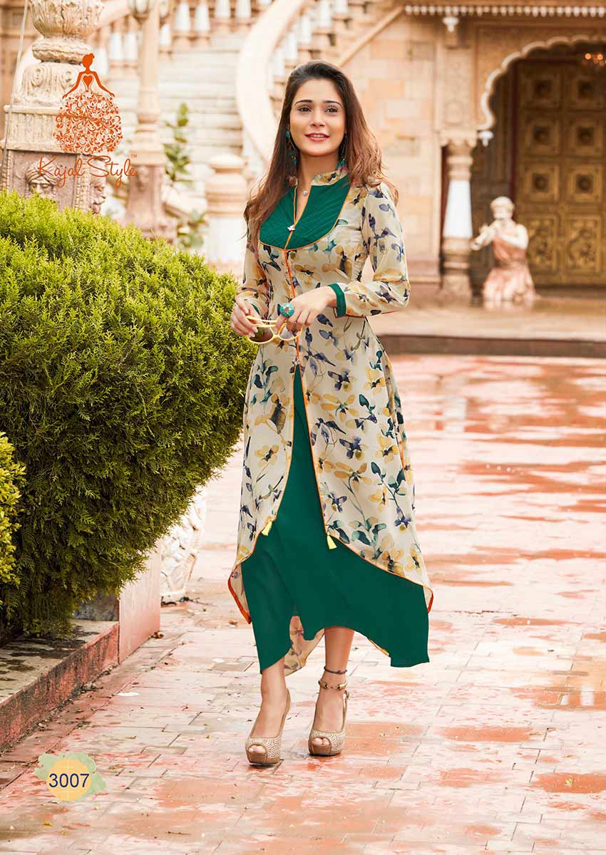 Fashion Blossom Vol-3 Kajal Style Georgette Kurti Fashion Blossom Vol-3 Kajal Style Georgette Kurti